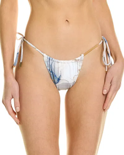 Shop Moeva Maissa Bikini Bottom In Blue
