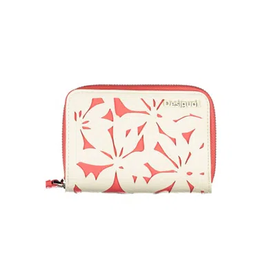 Shop Desigual Polyethylene Women's Wallet In White