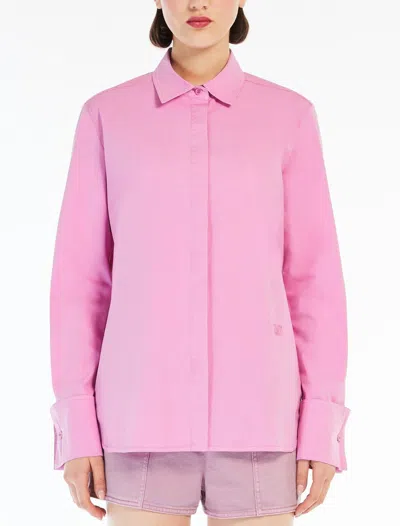 Shop Max Mara Shirts Pink