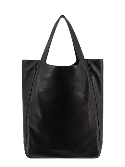 Shop Saint Laurent Tote Bag In Black