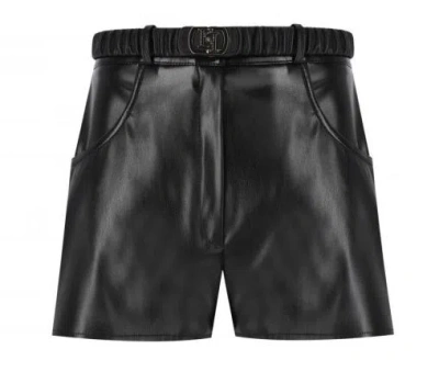 Shop Elisabetta Franchi Shorts In Black