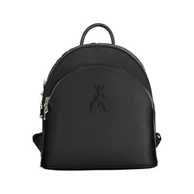 Patrizia Pepe Black Polyethylene Backpack In Black
