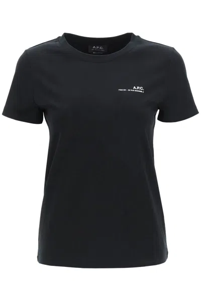 Shop Apc A.p.c. Item T-shirt Women In Black