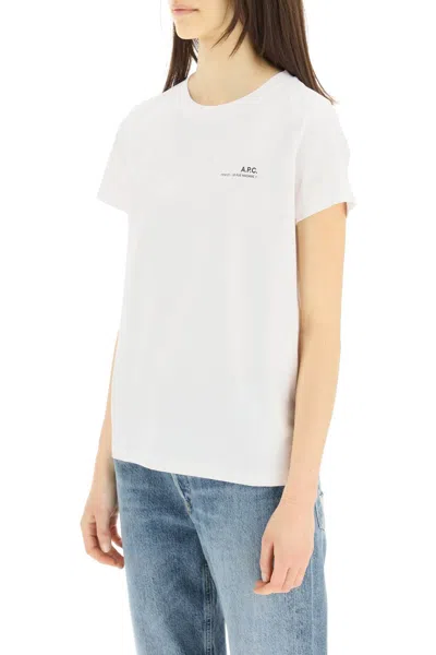Shop Apc A.p.c. Item T-shirt Women In White