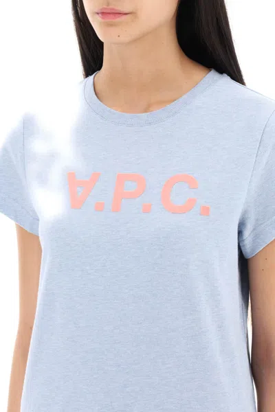 Shop Apc A.p.c. V.p.c. Logo T-shirt Women In Multicolor