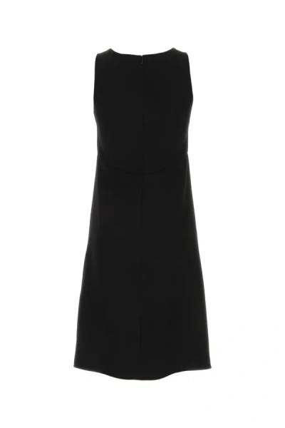 Givenchy Button-detail Sleeveless Dress In Black
