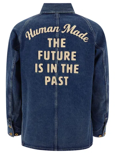 Shop Human Made "coverall" Denim Jacket
