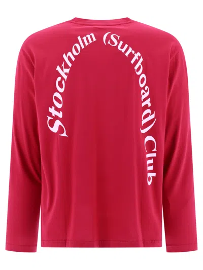 Shop Stockholm Surfboard Club "arch Logo" T Shirt"