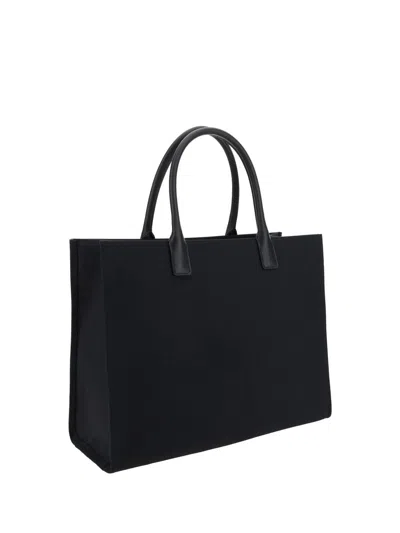 Shop Versace Handbags In Black- Gold