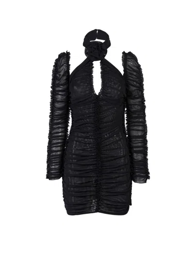 Shop Az Factory X Ester Manas Dress In Black