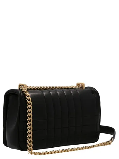 Shop Burberry 'lola' Shoulder Bag In Black