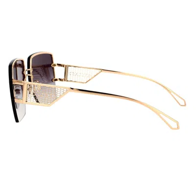 Shop Bvlgari Sunglasses In Rosé Gold