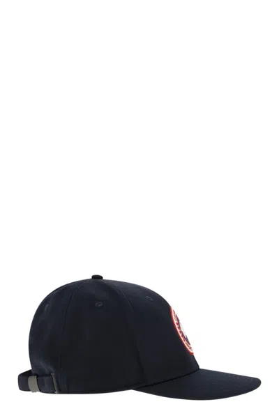 Shop Canada Goose Adjustable - Hat With Visor In Navy