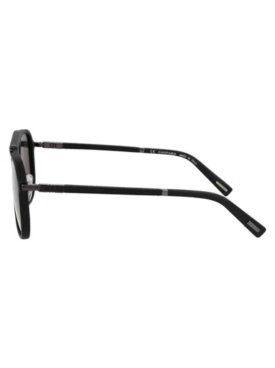 Shop Chopard Sunglasses In 703p Black