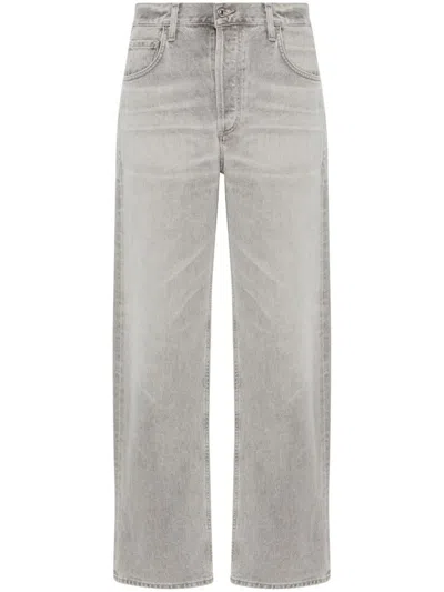 Shop Citizens Of Humanity Ayla Baggy Jeans In Gray