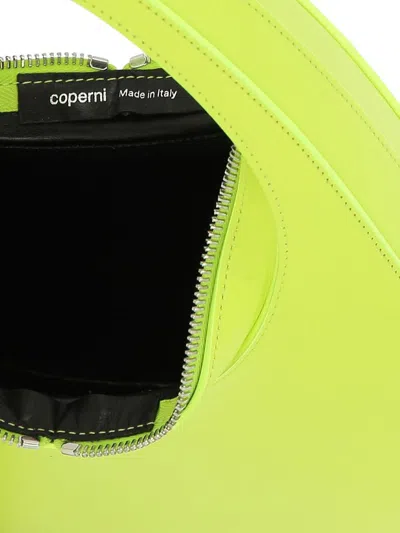 Shop Coperni "swipe" Shoulder Bag In Green