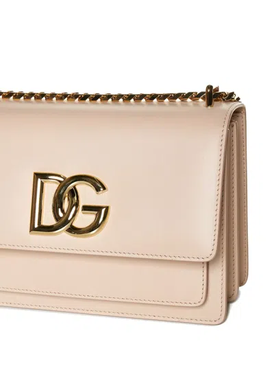 Shop Dolce & Gabbana "3.5" Crossbody Bag In Pink
