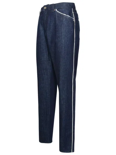 Shop Dolce & Gabbana Blue Cotton Jeans In Denim