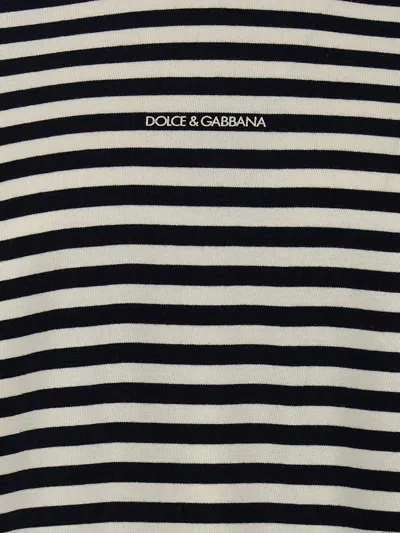 Shop Dolce & Gabbana 'marina' T-shirt In Black