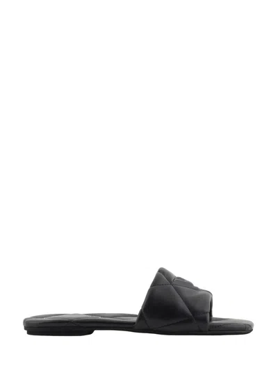Shop Emporio Armani Sandals Black