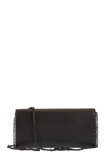 Shop Furla Flow - Mini Shoulder Bag In Black
