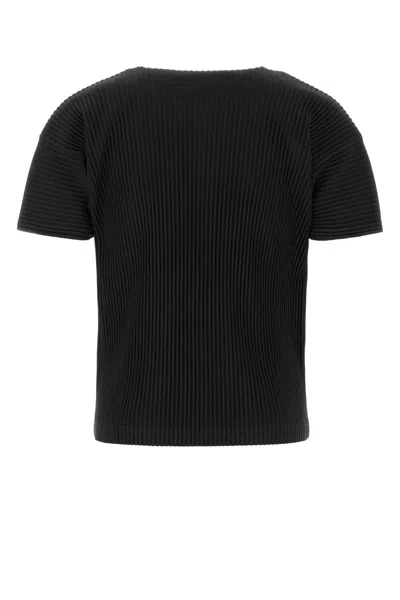Shop Issey Miyake Homme Plisse'  T-shirt In Black