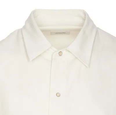 Shop Lemaire Shirts In White