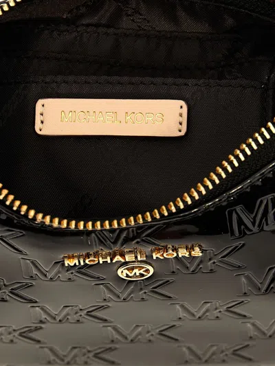 Shop Michael Kors 'jet Set Charm' Handbag In Black