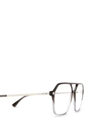 Shop Mykita Eyeglasses In C157 Grey Gradient/shiny Silve