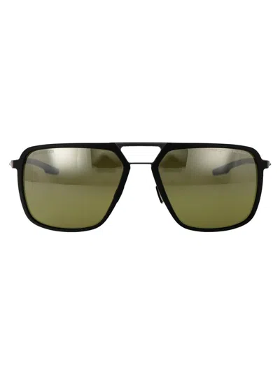 Shop Porsche Design Sunglasses In A427 Black