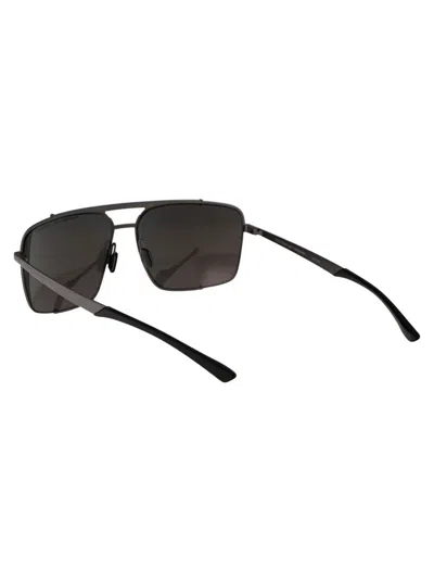 Shop Porsche Design Sunglasses In D279 Blue/mirror Blue