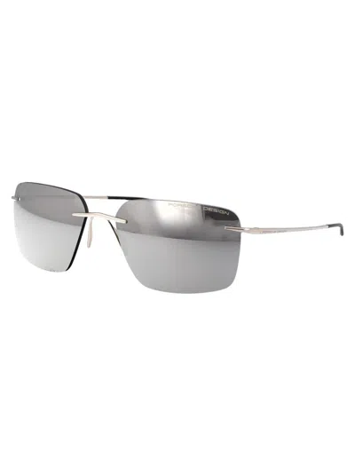 Shop Porsche Design Sunglasses In D779 Brown Black