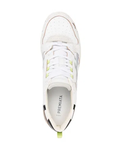 Shop Premiata "drake" Sneaker In White