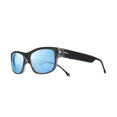 Shop Revo Sonic 2 Re1205 Polarizzato Sunglasses In 00bl Gray
