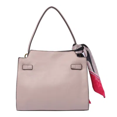 Shop Liu •jo Liu Jo Scarf Detail Bag In Pink