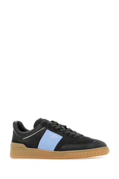 Shop Valentino Garavani Sneakers In Blue