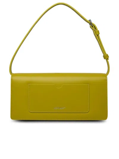 Shop Off-white Lime Leather Bag In Green