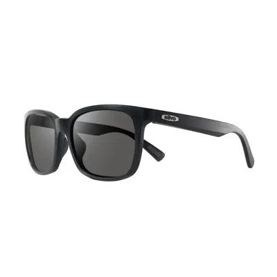 Shop Revo Slater Re1050 Polarizzato Sunglasses In 01gy Black