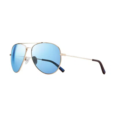 Shop Revo Spark Re1081 Polarizzato Sunglasses In 04br Gold