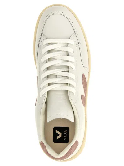 Shop Veja 'v-12' Sneakers In Pink