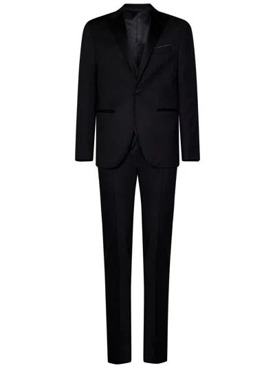 Shop Franzese Collection Tom Ford Model Suit In Nero