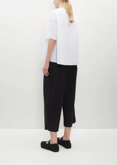 Shop Scha Elbow-length Sleeve Top In White