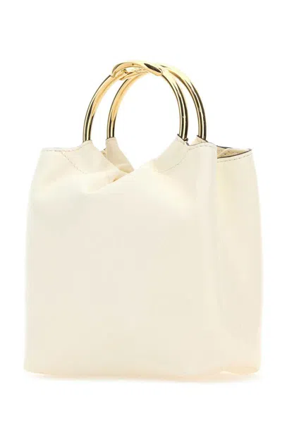Shop Valentino Garavani Bucket Bags In White