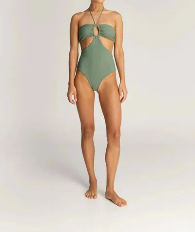 Encantadore Leti One Piece In Salvia In Multi