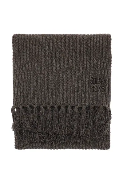 Shop Golden Goose Journey Wool And Cashmere Scarf In Multi