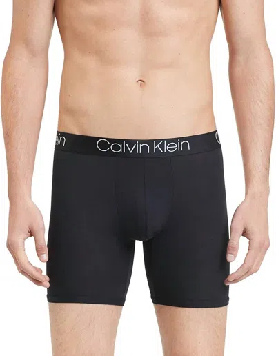 Shop Calvin Klein Ultra Soft Modal Boxer Brief In Black