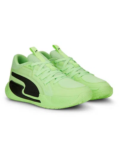 Shop Puma Court Rider Chaos Mens Lace-up Train Basketball Shoes In Multi