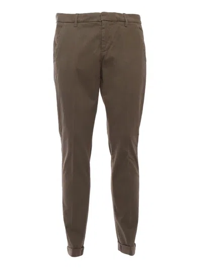 Shop Dondup Pant. Chino In Grigio