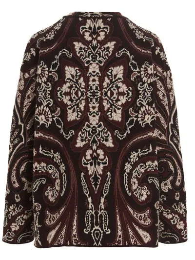 Shop Etro 'lavinia' Sweater In Brown