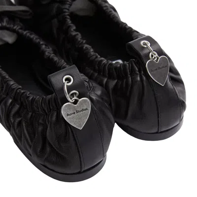 Shop Acne Studios Ballet Shoe In Black